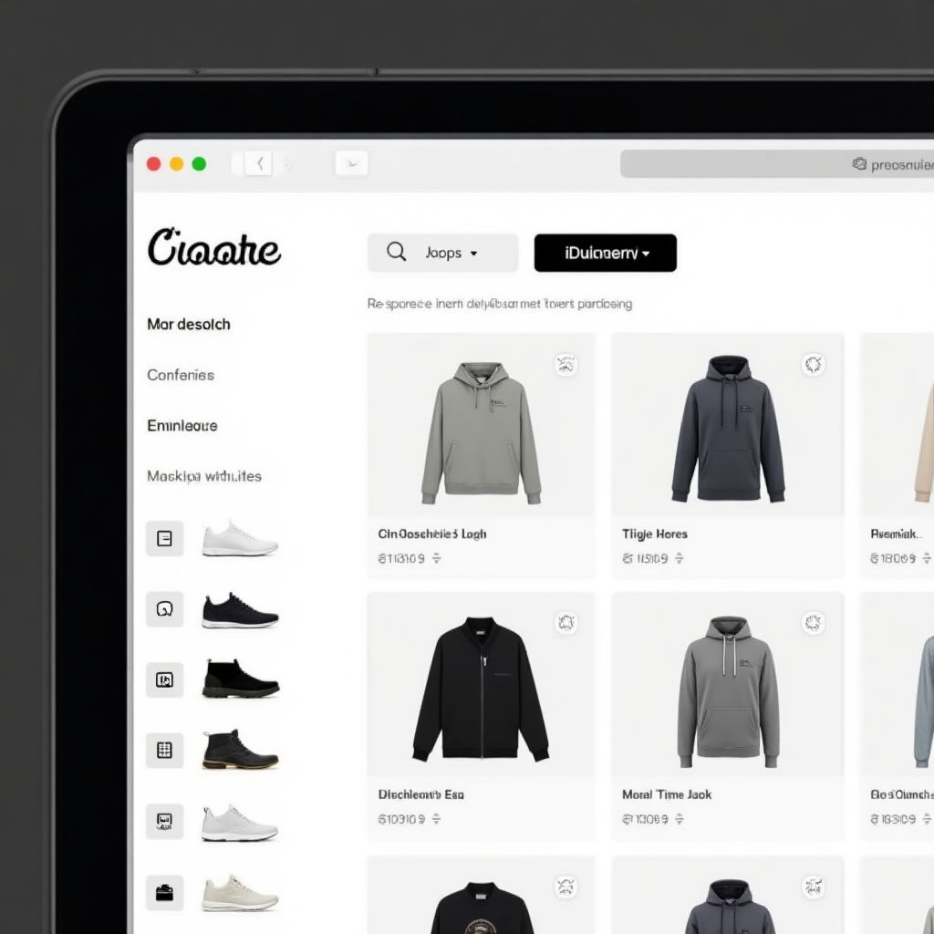 Proiect de redesign pentru platformă e-commerce